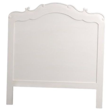 Amadeus - Tête de lit pour lit 90 cm en acajou blanc cassé Apolline (1/5)
