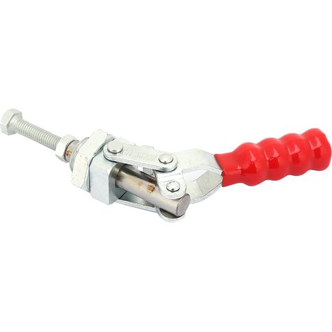 Étau à bascule galvanisé 10mm, serrage rapide pousser/tirer, force de serrage 100kg (1/5)