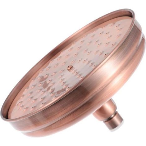 Pommeau De Douche - Cuivre - Effet Pluie - Haute Pression - 20x20x11 cm - Installation Facile - 1 Pièce (1/4)
