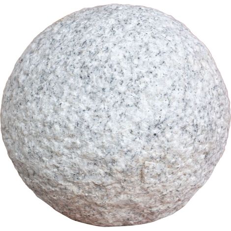 Esfera de piedra decorativa