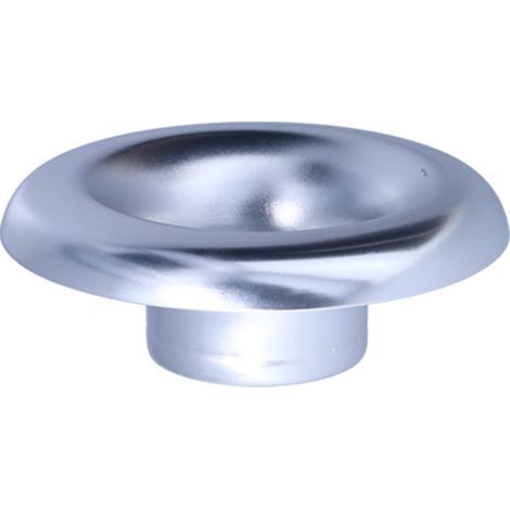 Entonnoir d'admission d'air froid 4 pouces, corne de turbo, adaptateur de vitesse, décoration en aluminium CNC, accessoire auto, argent (1/5)