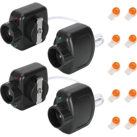 Kit de 2 capteurs à faisceau pour ouvre-porte de garage Linear, compatible avec les modèles HAE00002, LSO50, LDO33 et LDO50. (1/4)