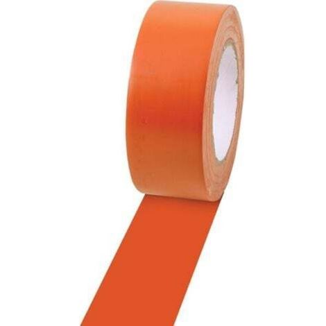 Easy-to-remove, residue-free marking and masking repair tape - Orange 50m x 36mm (1/4)