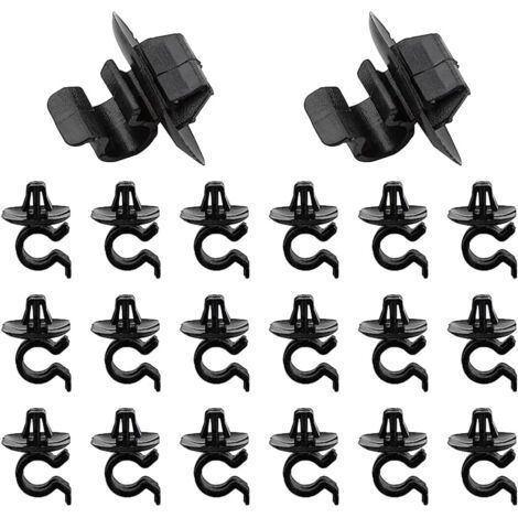 20 Pièces Clips Agrafe Support Maintien Barre Capot, Support De Fixation En Plastique Pour Clip De Maintien Du Capot, Clips Maintien Support Capot En Plastique 792834 6992P3, Pour Voitures (1/5)
