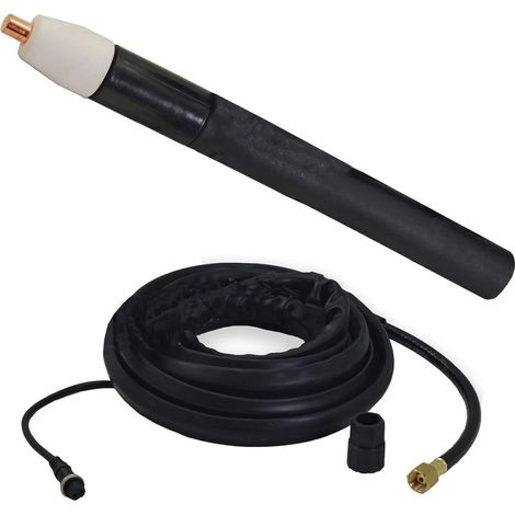 Torche Plasma Complète PT-31 LG-40 avec Corps de Torche Droit 20073 - Tête Machine 0º Type Crayon - Longueur 5 Mètres Pour avec Découpeurs Plasma CUT50D, CUT-50, CT-312 et CUT40 (1/5)