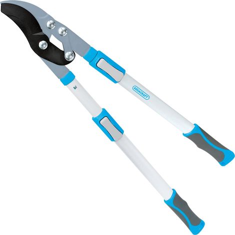 AQUACRAFT® Astschere 360709, Garten, Schnitt 40 mm, Alu/SoftGrip, mit Amboss, teleskopisch +30 cm