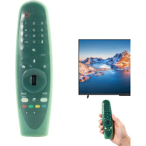 Housse de télécommande Coque de Télécommande TV en Silicone Protectrice  Étui anti-poussière Pour Maison, Chambre, , Bureau, Hôtel, Extérieur (1/5)
