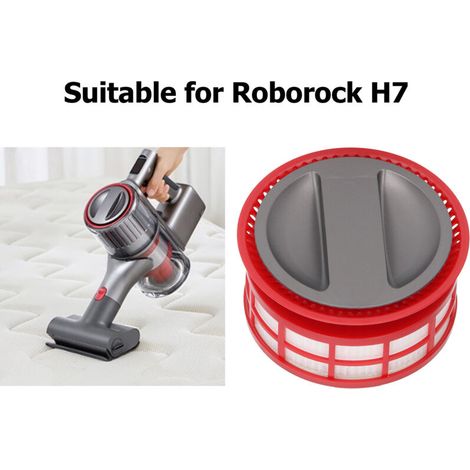 Aspirateur filtre Remplacement des pièces de rechange pour les accessoires Roborock H7 (1/4)