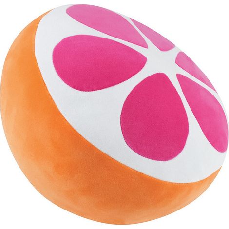Peluche fruity's coussin Orange - Hauteur 35 cm (1/4)