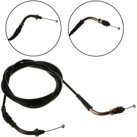Accessoires moto - Câble d'accélérateur 180 cm avec huile GY6 (1/4)