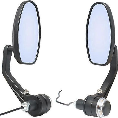 Rétroviseur latéral intégré pour moto avec clignotants à LED (1/5)
