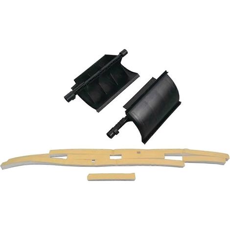 Reparatursatz für Heizungsklappen 6480.E3 (schwarz)
