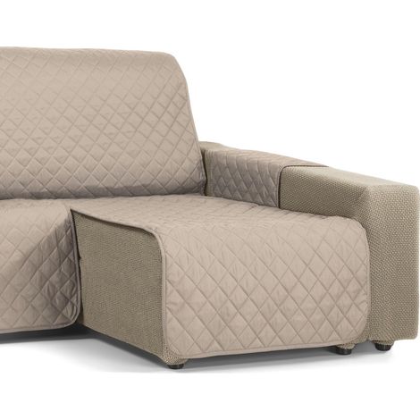 Housse de Chaise Longue rembourrée Ambre, 280 cm, Cuir (1/4)