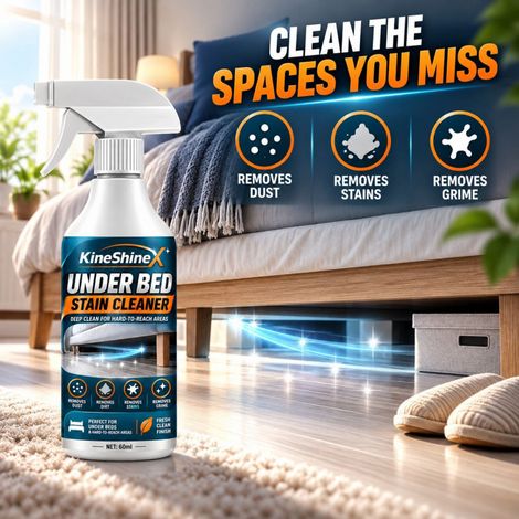 KineShineX Fleckenentferner-Spray für Bettbeläge, geeignet für Schlafzimmer und zur Reparatur von Holzböden (1/5)