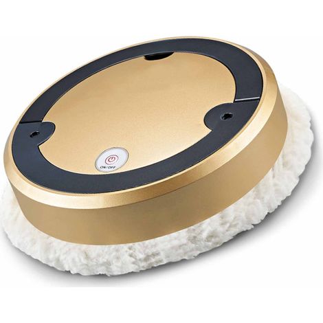 Automatischer Saugroboter mit intelligenter Hinderniserkennung, universelles schlankes Design für Tierhaare, Gold (1/5)