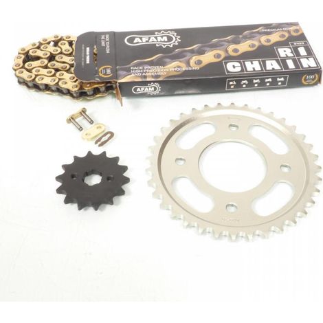 Kit chaîne Afam pour Honda 125 Super Cub 2019 à 2021 14x36 pas (1/4)