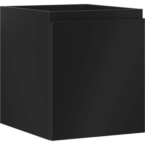 Mexen Orio meuble de salle de bains sous lavabo 40 cm, 1 tiroir, noir mat - 91A10-04047-1-BF71 (1/3)