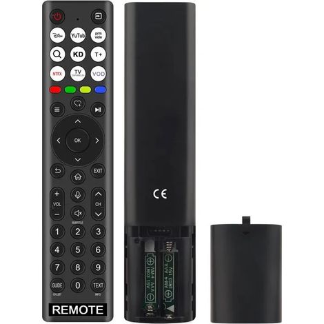 Télécommande Vocale Compatible TV Hisense FHD 75A6Q 65A6Q 75E77Q-PRO 55E77Q-PRO 85E77Q-PRO 85E79Q-PRO 65E79Q-PRO, Remplacement (1/5)