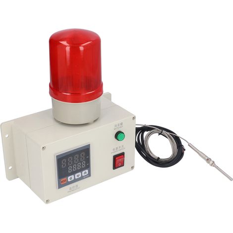 Temperatursensor-Alarm mit blinkendem Ton, Thermostat-Warnregler, 220 V Wechselstrom, BEM1101J7ASCT (1/5)