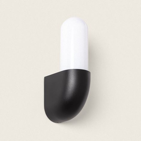 Aplique de Pared Exterior LED 7W Aluminio Anturio Negro