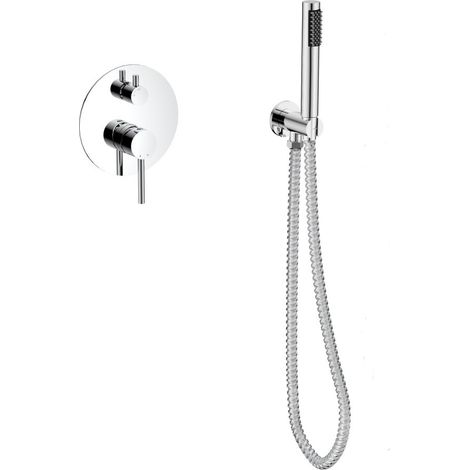 Rubinetto doccia VEO cromato, a parete, Besco (1/4)