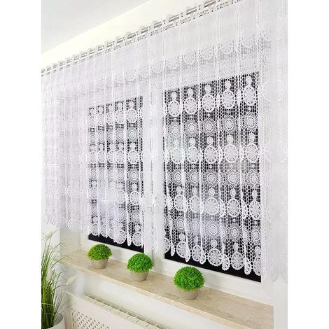 Rideau en guipure à motif tendance, 400 cm (1/5)