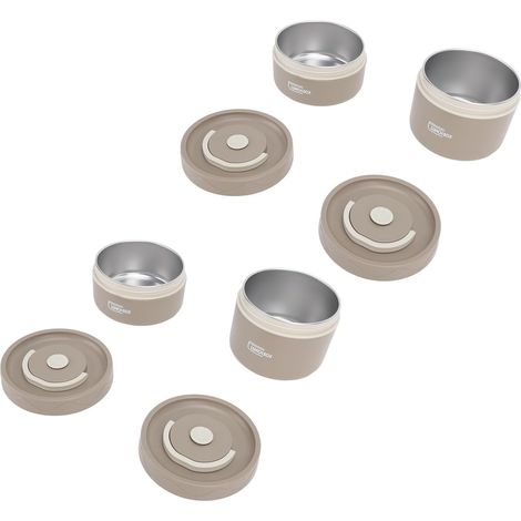 Récipient de Déjeuner isolé en Acier Inoxydable, Boîte Thermique (1/5)