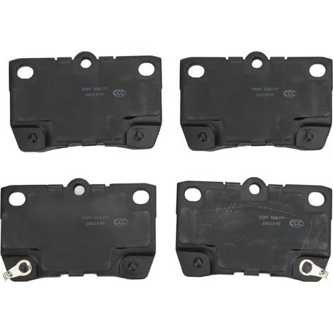 4 Pièces Jeu de Plaquettes de Frein Arrière en Alliage d'Aluminium 04466-30210 pour GS 350 430 450h 460 IS 350 (1/5)