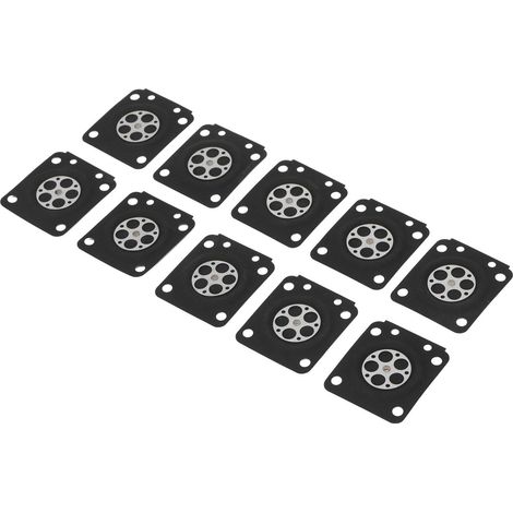 Lot 10 joints membrane carburateur – pour ZAMA180 – pièces carburateur tronçonneuse
