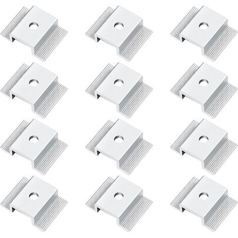 de 12 fixations en alliage d aluminium pour panneaux (1/4)