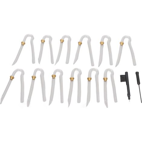 Aide auditive BTE Brosse de nettoyage Tube préformé professionnel avec verrou métallique (1/5)