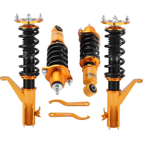 Delantero + trasero Coilovers Amortiguador Suspension Struts para Honda EM 01-05 (1/5)