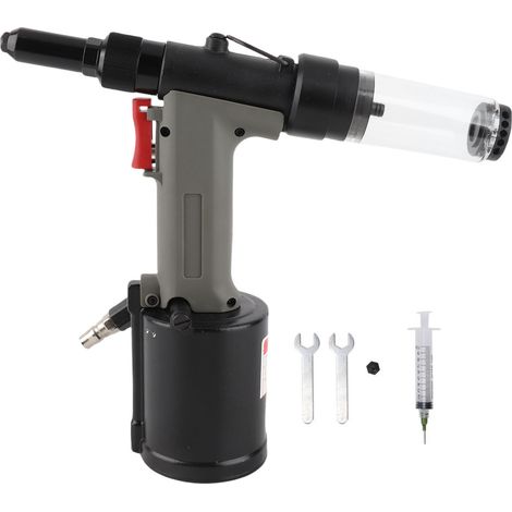 Remachadora neumática hidráulica automática, herramienta de remachado de aire comprimido Φ3,2 mm Φ4,0 mm Φ4,8 mm (1/5)