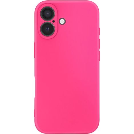 Coque - AVIZAR - iPhone 17 - Soft-Touch - Silicone semi-rigide - Fuchsia (1/5)