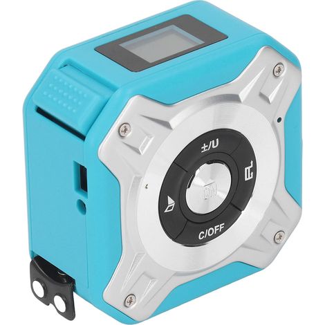 Télémètre W-40, règle, niveau, instrument de mesure numérique, mesure de comparaison de zone de mesure de distance 5 m/40 m, boîtier en alliage d'aluminium, métrique/impérial. (1/5)