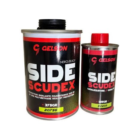 GELSON 20756 SIDE SCUDEX NERO 375 GR CON CATALIZZATORE 80233