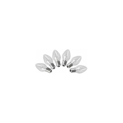 Lot de 6 Ampoules de la Lampe de Sel de l'HimalayaE12, 15 Watt pour Le décor de l'éclairage de la Chambre 220-240V (1/5)