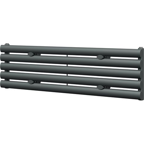Boone Anthracite 300mm x 1200mm Horizontal Single Panel Radiator (1/5)
