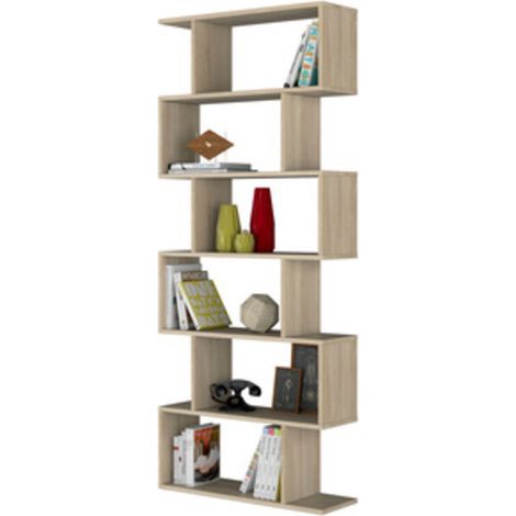 KIT LIBRERIA ATHENA CM.80X25X192H ROVERE CANADIAN FORES HABITAT (1/2)