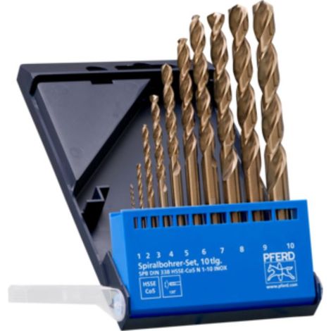 Conjunto PFERD de Brocas Helicoidales Precisas y Resistentes (1/2)