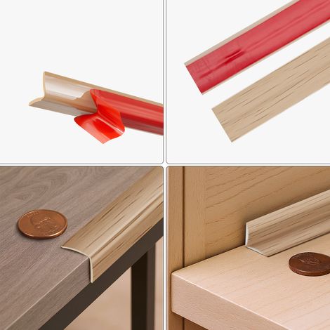 Self Adhesive Wood Grain Edging Trim Strips (1/5)