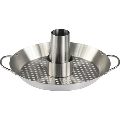 Support pour Cuisson du Poulet en Acier Cuisson Poulet Vertical pour Barbecue Accessoires Barbecue pour Barbecue et Four Support Poulet Barbecue BBQ (1/4)