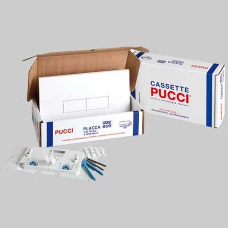 Kit Double Bouton Blanc Eco 310