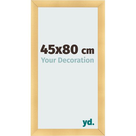 yd. - Cadre photo 45x80 - Or Mat - MDF - Pisa (1/5)