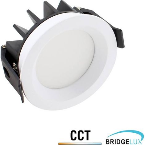Downlight Led LUCERNA BRIDGELUX Chip, 12W, UGR 19, 100º, 3CCT, blanco, 3000-4000-6000K (1/5)