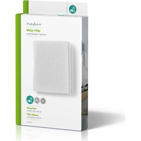 Staubsaugermotorfilter Ersatz für: Universal Schneidbar (1/3)