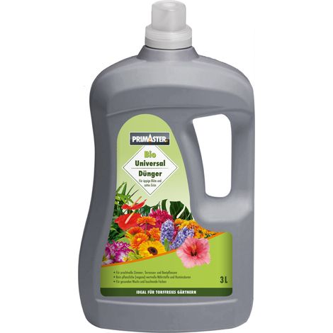 Primaster Bio Flüssigdünger Universal für Wuchs & Blüte 3 L Dünger