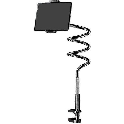 Support de téléphone portable de haute qualité, support de chevet/tablette, support de bureau cantilever pour diffusion en direct, compatible avec les écrans de 10 à 12,9 pouces (P2025041101099) (1/5)