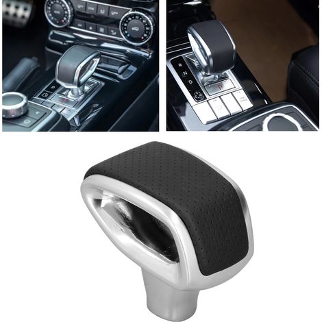 Pomello del cambio in lega e pelle perforata per Mercedes-Benz G-Class W463 (1/5)