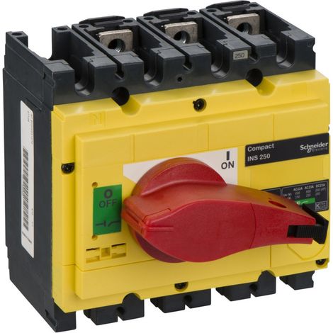 interrupteur sectionneur Interpact INS250 3P 250 A - 31126